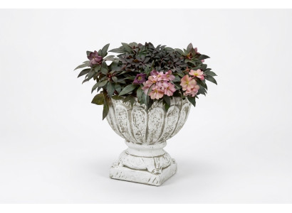 Figure flower pot plant white tub decoration figure flower pots garden