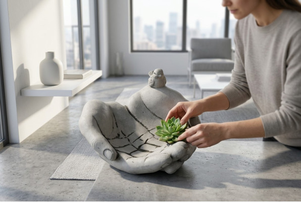 Flower pots, planting pots, decoration, nature figures, garden flower pots, vases