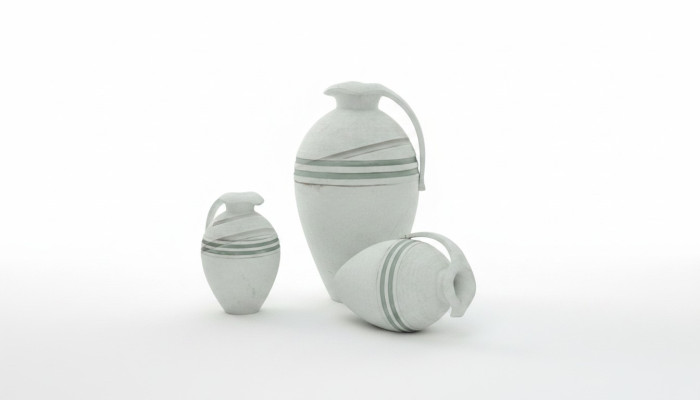 Flower pots, plant containers, natural decoration, figure, garden, flowerpots, vases.