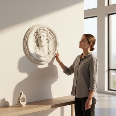 Wall Relief Panel Pictures Picture Antique Style Roman 3D Wall Decoration