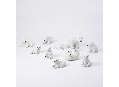 Polar Bear Figure Statue Bear Garden Decoration Figures Statues Deco Figure