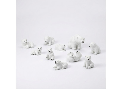Polar Bear Figure Statue Bear Garden Decoration Figures Statues Deco Figure