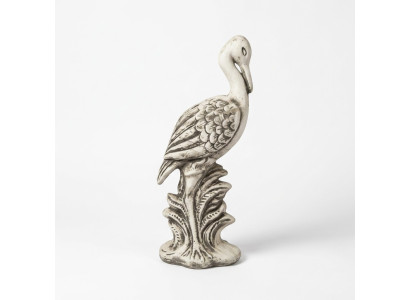 Garden decoration crane terrace stone figures statue sculpture