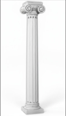 211cm Antique Column Pillar Stone Sculpture Statue Roman Garden Style