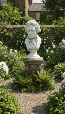 Beethoven fame bust figure sculpture sculptures figures statues