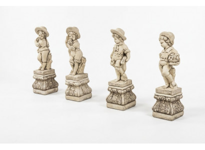 Pedestal 27cm for sculpture design figure statue garden figures statues