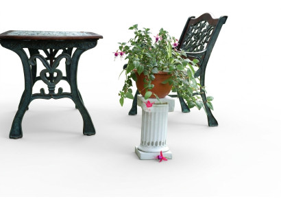 Flower pillar stand garden terrace decoration column statue