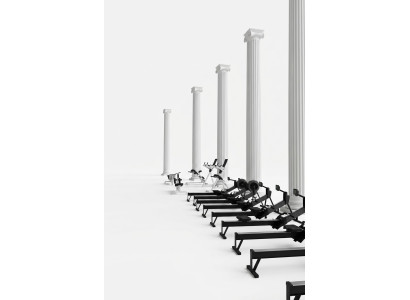 532 cm XXL column hall supports columns Roman statue stand