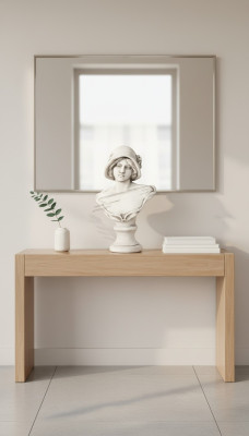 Bust of Woman Antique Style Ancient 40cm Stone Statue Sculpture Sculptures