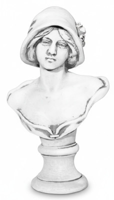 Bust of Woman Antique Style Ancient 40cm Stone Statue Sculpture Sculptures