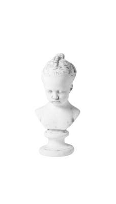 Bust Child Antique Style Antiquity 43cm Stone Figure Sculpture Sculptures