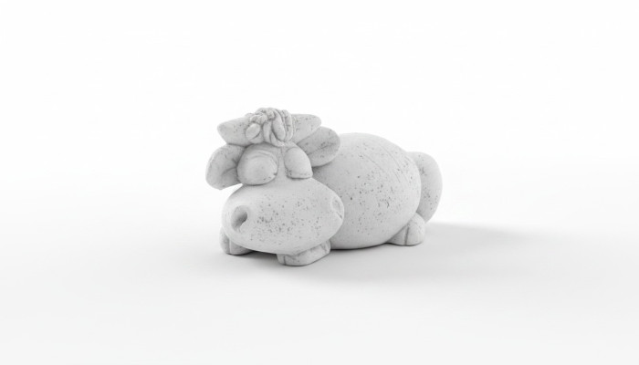 Garden decoration hippo terrace stone figures figure decor statue