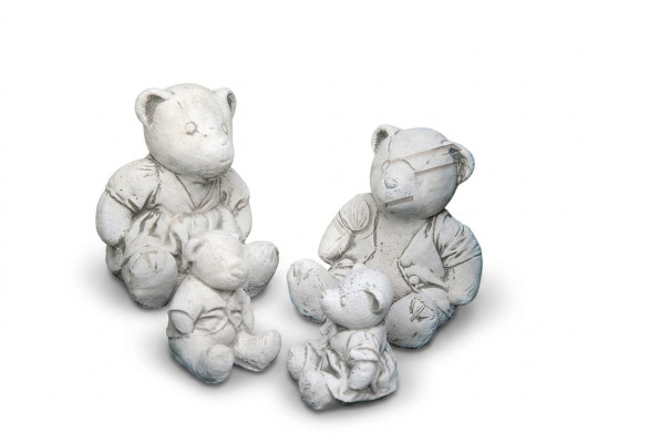 Garden decoration bear terrace stone sculpture statue decor