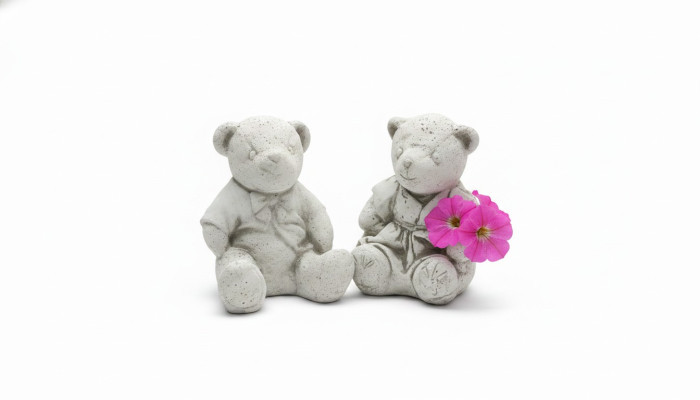 Garden Decoration Bear Terrace Stone Figures Nature Figure Decorative Statue