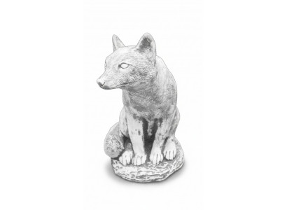 Garden decoration fox terrace stone figurines figure decorative statue