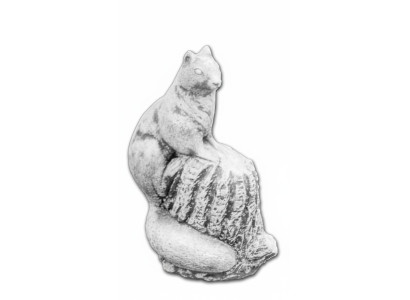 Garden decoration squirrel terrace stone figurines decorative figure statue