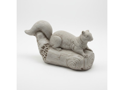 Garden decoration squirrel terrace decor stone figures statue