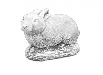 Garden decoration rabbit terrace stone figures figurine deco statue
