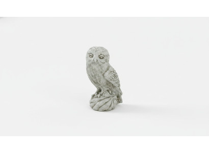 Garden Decoration Owl Terrace Stone Figures Figure Decoration Statue