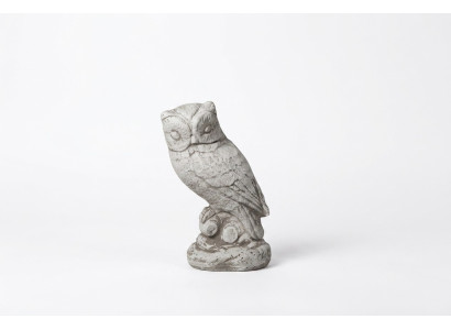 Garden Decoration Owl Terrace Stone Natural Figures Figure Decorative Statue
