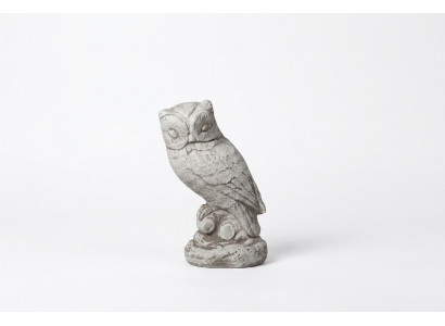 Garden Decoration Owl Terrace Stone Natural Figures Figure Decorative Statue