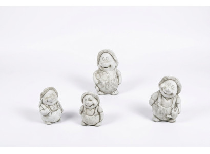 Garden decoration owl terrace nature stone figures figure decorative statue