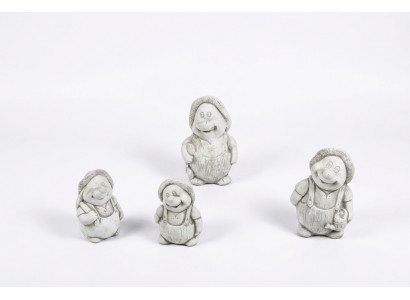 Garden decoration owl terrace nature stone figures figure decorative statue