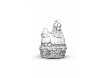 Chick Chicken Garden Figure Statue Figures Statues Sculpture Decoration