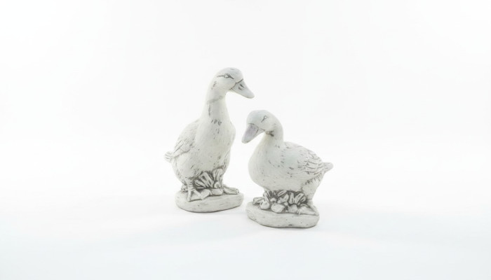 Garden Decoration Duck Terrace Stone Figures Decor Figure Statue Sculpture