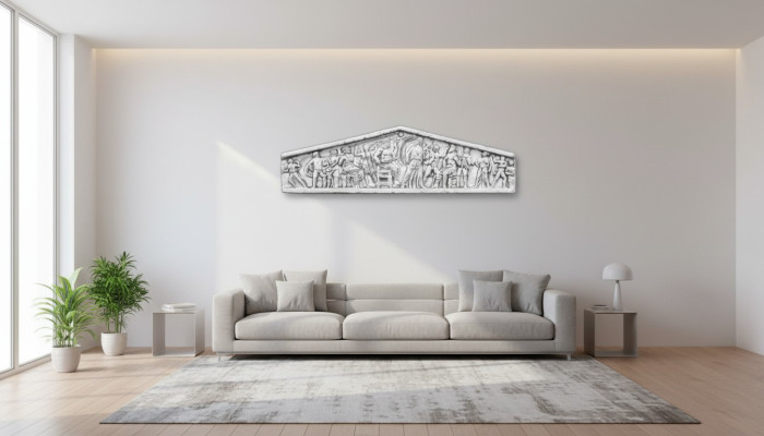 Relief wall decoration stone slab image pictures antique style garden