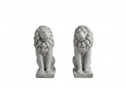 Lion Garden Statue Terrace Decorative Garden Sculpture Statues Sculptures