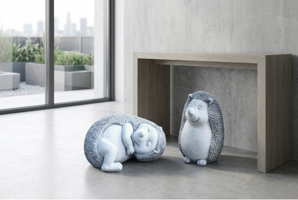 Garden decoration hedgehog terrace stone cartoon figures figure decorative statue