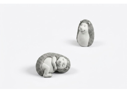 Garden decoration hedgehog terrace cartoon stone figures figure deco statue
