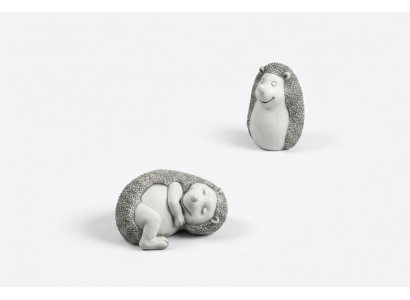 Garden decoration hedgehog terrace cartoon stone figures figure deco statue