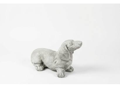 Garden decoration dachshund terrace figurines figurine decor statue