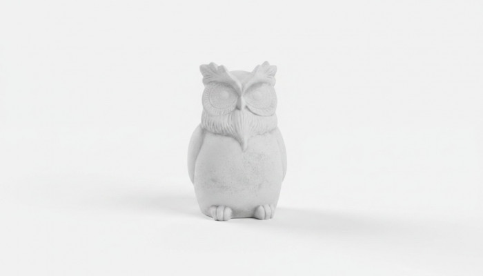 Garden decoration owl terrace stone decorative figures figure nature statue
