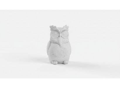 Garden decoration owl terrace stone decorative figures figure nature statue