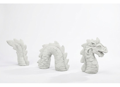 Figure Snake Dragon Garden Statue Sculpture Sculptures Figures