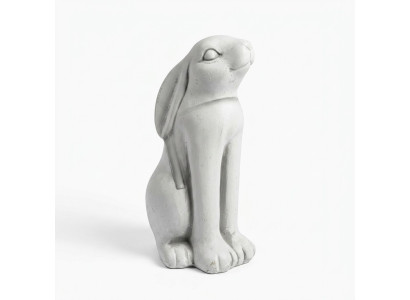 Garden Decoration Rabbit Terrace Stone Figures Decorative Figure Nature Statue