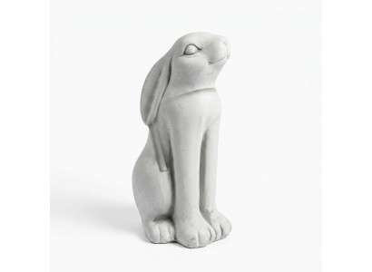 Garden Decoration Rabbit Terrace Stone Figures Decorative Figure Nature Statue
