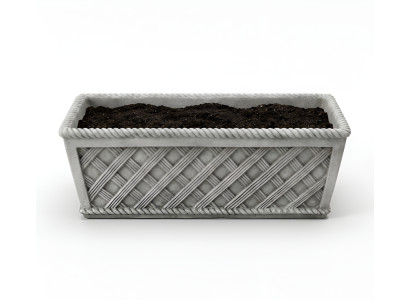Flowerpots box pot flowers pots decorative XXL concrete garden terrace