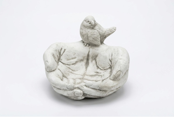 Bird Bath Sculpture Design Figure Statue Garden Decor Figures Statues