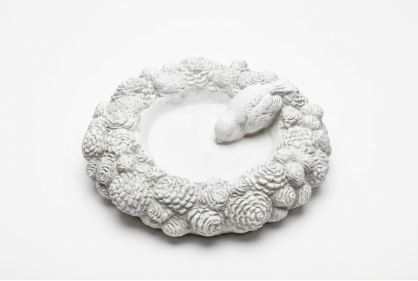 Bird Bath Sculpture Design Decor Figure Statue Garden Figures Statues