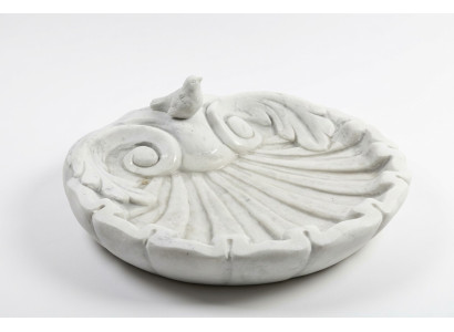 Bird Bath Decor Sculpture Design Figurine Statue Garden Figures Statues