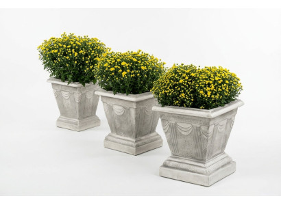 Figure White Flower Pot Plant Pot Figure Decoration Flowerpots Garden