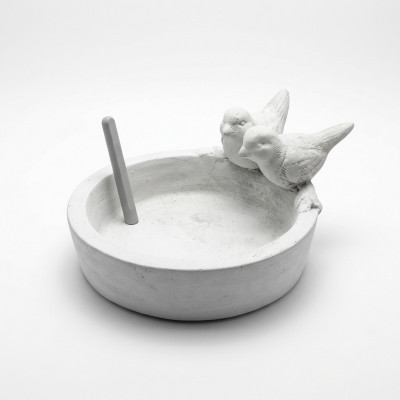 Decor Bird Bath Sculpture Design Figure Statue Garden Figures Statues
