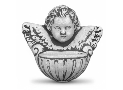 Grave angel cross grave decoration grave ornament stone decoration statue