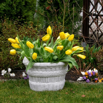 Design flower pot top decorative planter vessel pots figure face