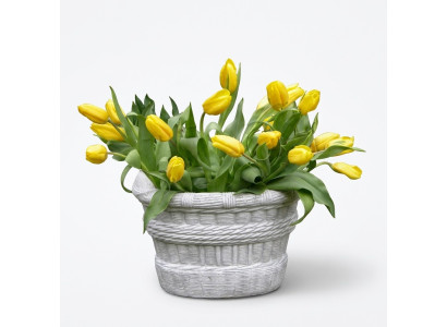 Design flower pot top decorative planter vessel pots figure face
