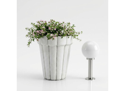 Flower pot, plant tub, decoration vases, nature garden figure, flower pots